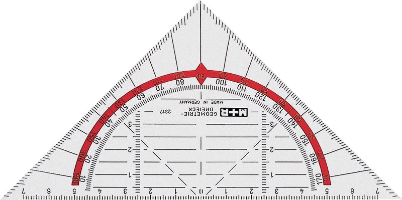 M+R - Winkelmesser, 16 cm