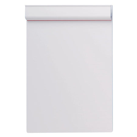 Maul - Klemmplatte Pro unzerbrechlich A3 Hochformat weiß, lange Klemme