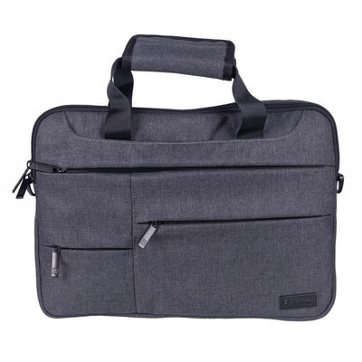 DONAU TRAVEL - Laptoptasche Budapest, 3 l, 14 Zoll, grau