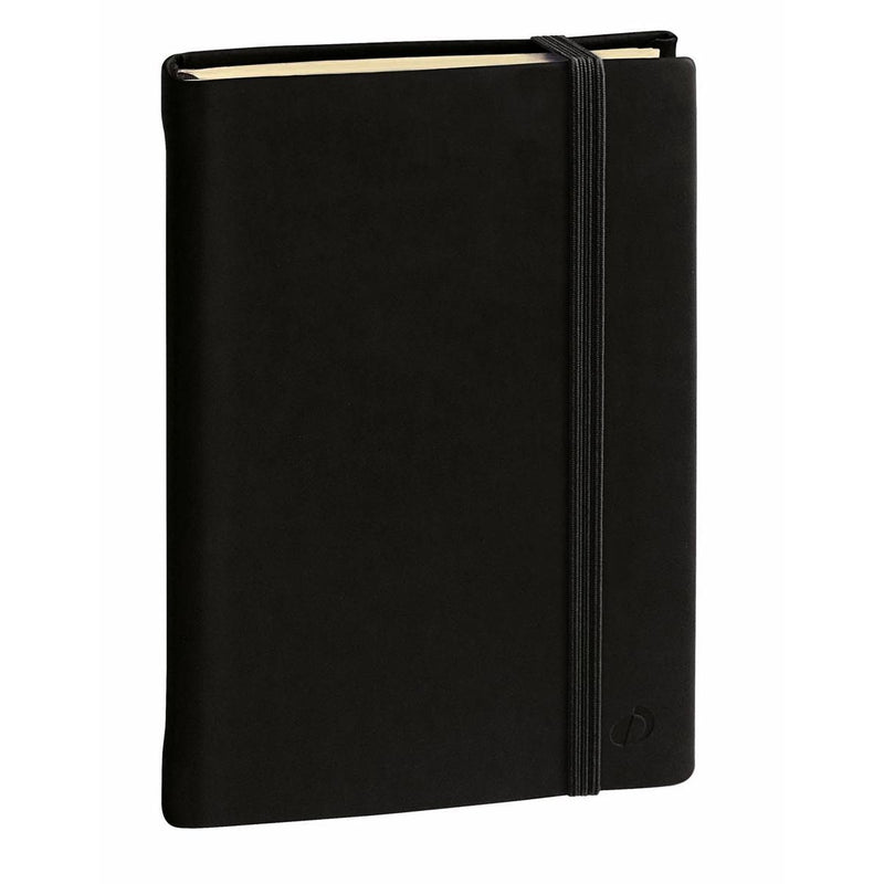 Quovadis - QUO VADIS Notizbuch Habana, ft 16 x 24 cm, A5, liniert, 192 Seiten, schwarz