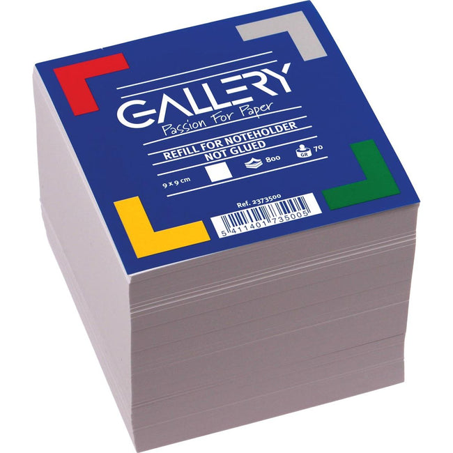 Gallery - Nachfüll-Memowürfel, 9 x 9 cm groß, 800 Blätter