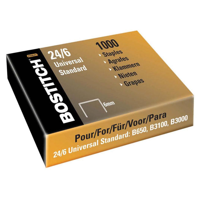 Bostitch - Heftklammern 24-6-5MGAL (6 mm), kupferfarben, für B440F, B660, B650, B3100, B202, B2500, B3000, B...