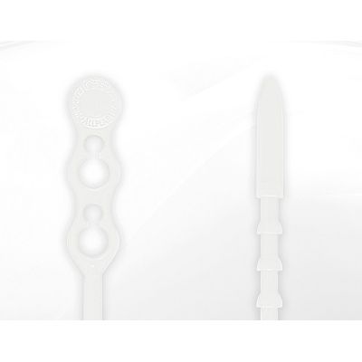 Klika -  Hersluitbare bindsluiting 180 mm naturel