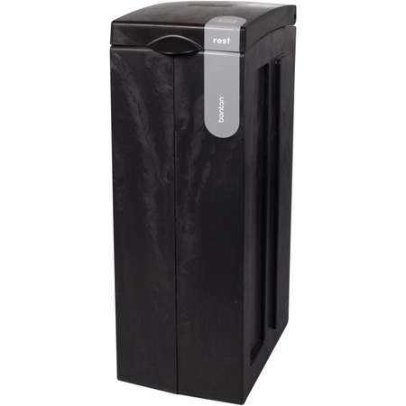 BonTon - | Abfallbehälter | Ruhe | recyceltes PP | 70l | 77,1x28x43cm | grau | 1 Stk