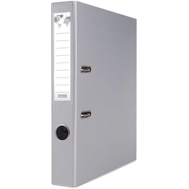 OFFICE products -   ordner voor A4, PP, rug van 5 cm, grijs