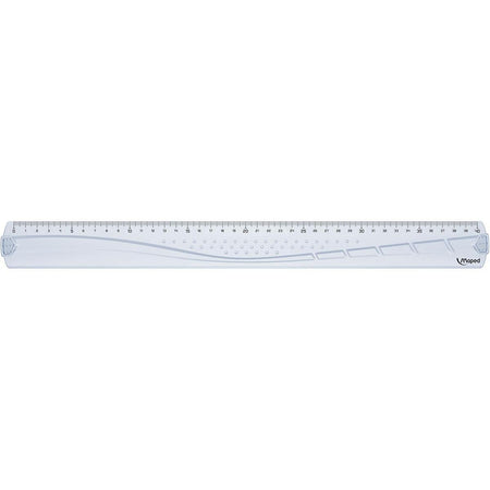 Maped - Geometrisches Lineal 40cm transparent