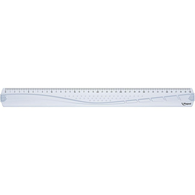 Maped - Geometrisches Lineal 40cm transparent