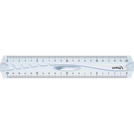 Maped - Dezimeterlatte Geometrisches Doppeldezimeter, 20 cm