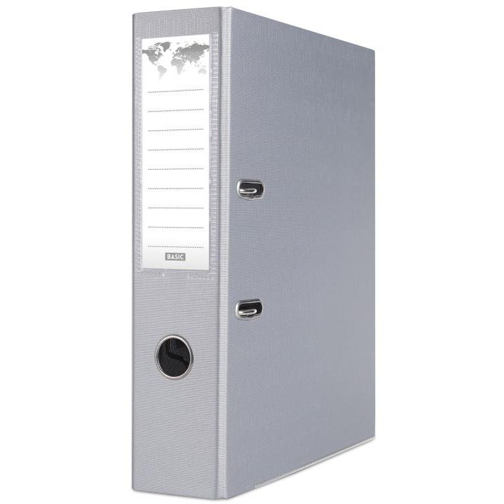 OFFICE products -   ordner voor A4, PP, rug van 7,5 cm, grijs