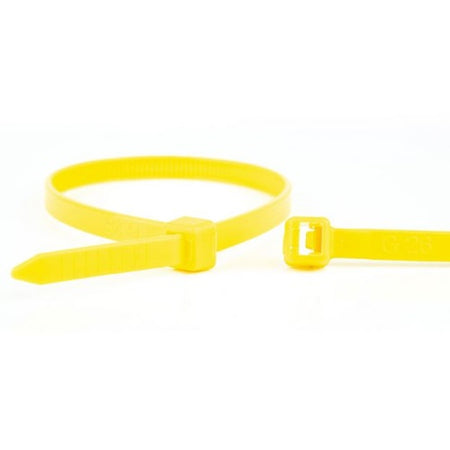 Klika -  Cable-ties 200x4.8 geel 100 stuks