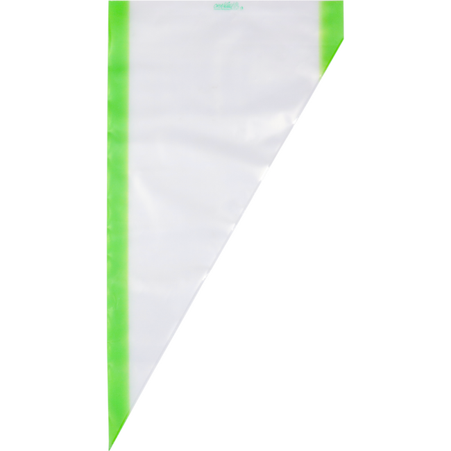 Klika -  Spuitzak | 53x28cm | LDPE | transparant/groen | 400 stuks