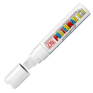 Marqueur de craie posterman pma -1220 Dik blanc 7 - 15 mm