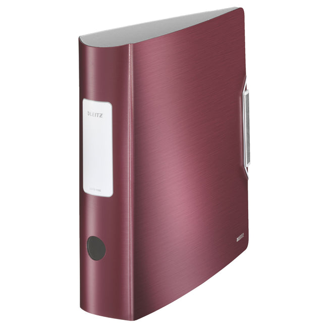 Leitz - Ordner Style A4 75mm Granatrot