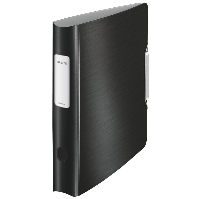 Leitz - Ordner Active Style Rücken 5 cm, satinschwarz