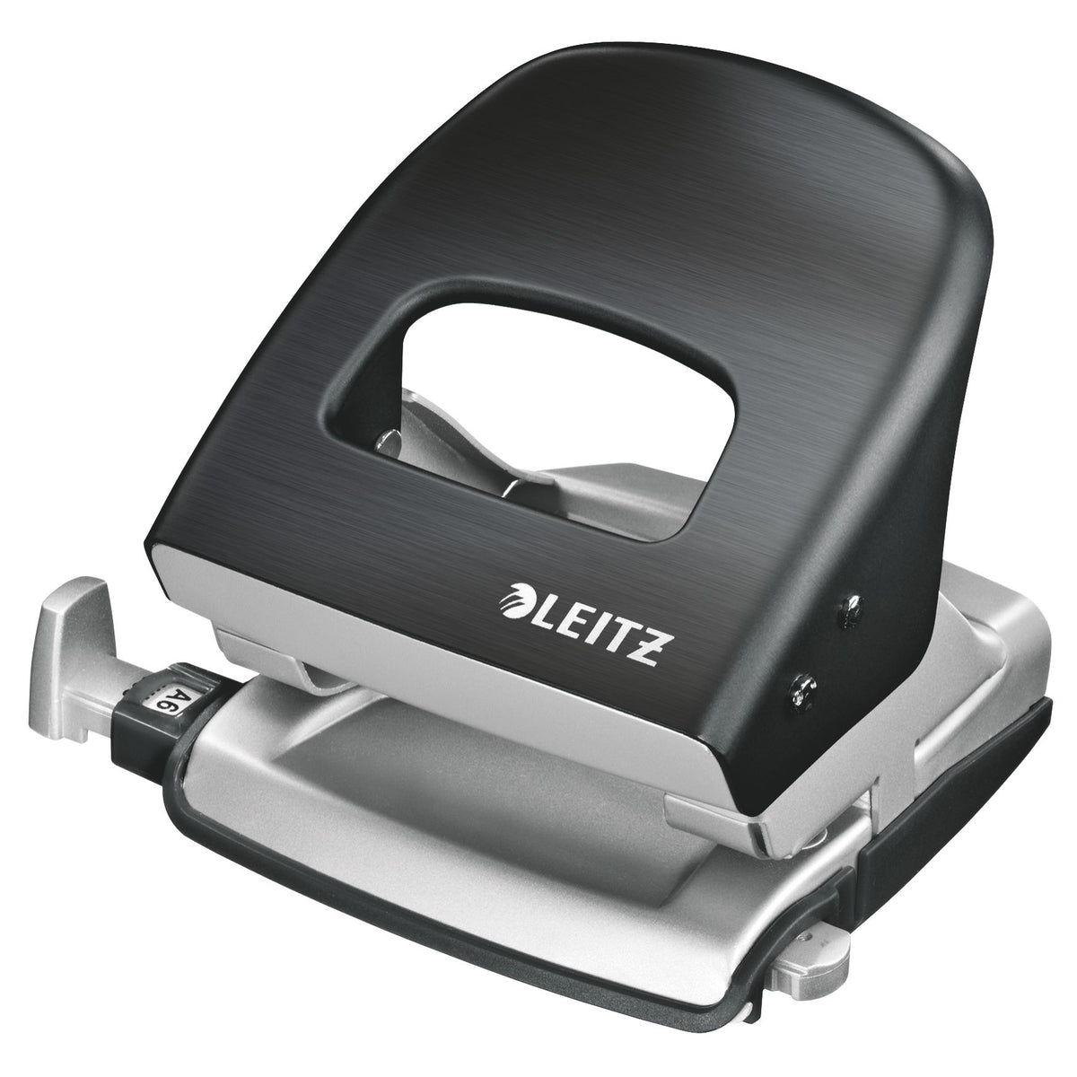 Leitz - Locher NeXXt Style, 30 Blatt, schwarz