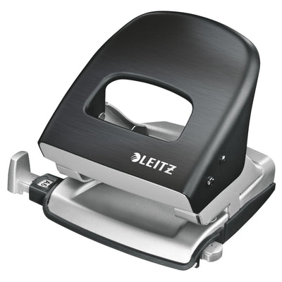 Leitz - Locher NeXXt Style, 30 Blatt, schwarz