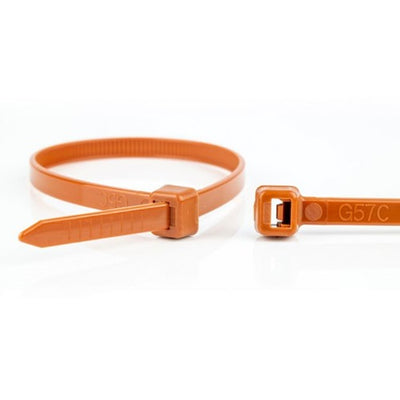 Klika -  Cable-ties 140x3.6 bruin 100 stuks
