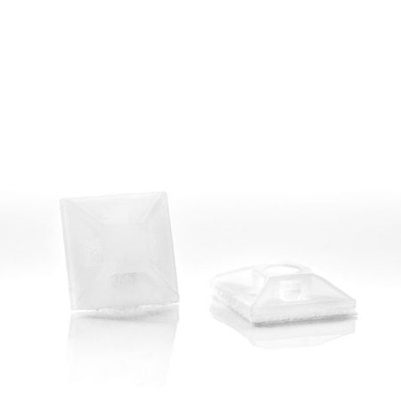 Klika -  Plakzadel 12x12 mm naturel 100 stuks