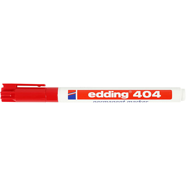 Edding - Filzstift 404 rund 0,75mm rot