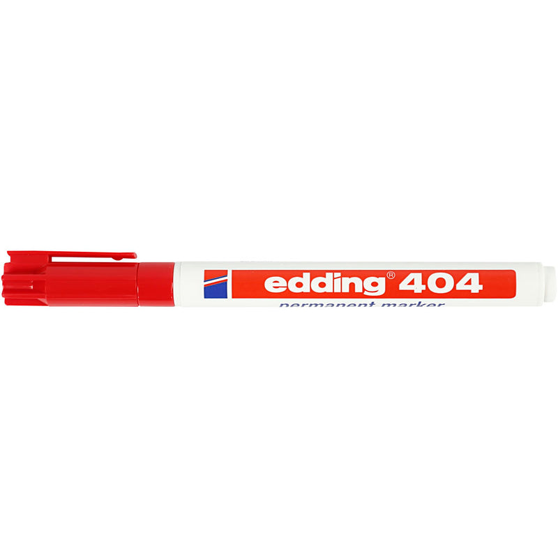 Edding - Filzstift 404 rund 0,75mm rot