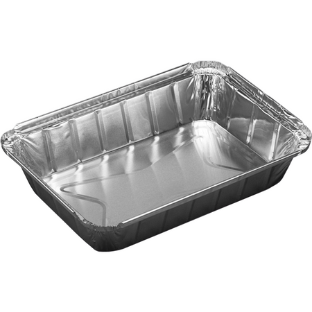 Klika - Bak | Aluminium | 930 ml | erhöhter Rand | 214x151x38mm | Silber | 700 Stück