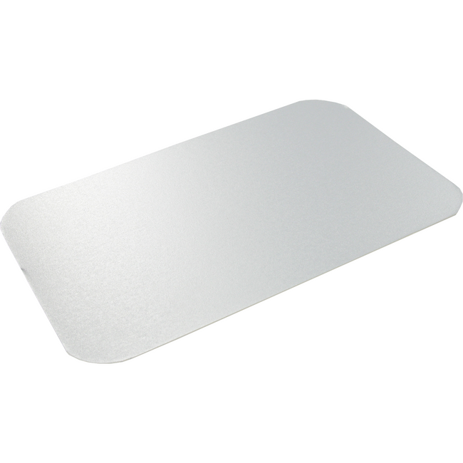 Klika - Deckel | Aluminium rechteckig Silber | 1000 Stücke