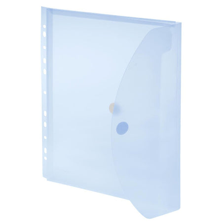 Foldersys - perforierte Ausstellungstasche A4, blau