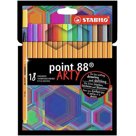 Stabilo - Fineliner point 88 arty ass