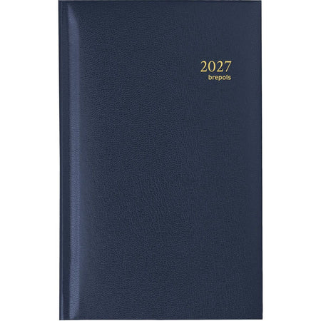 Brepols - Agenda Interplan Lima 6 Sprachen, blau, 2026