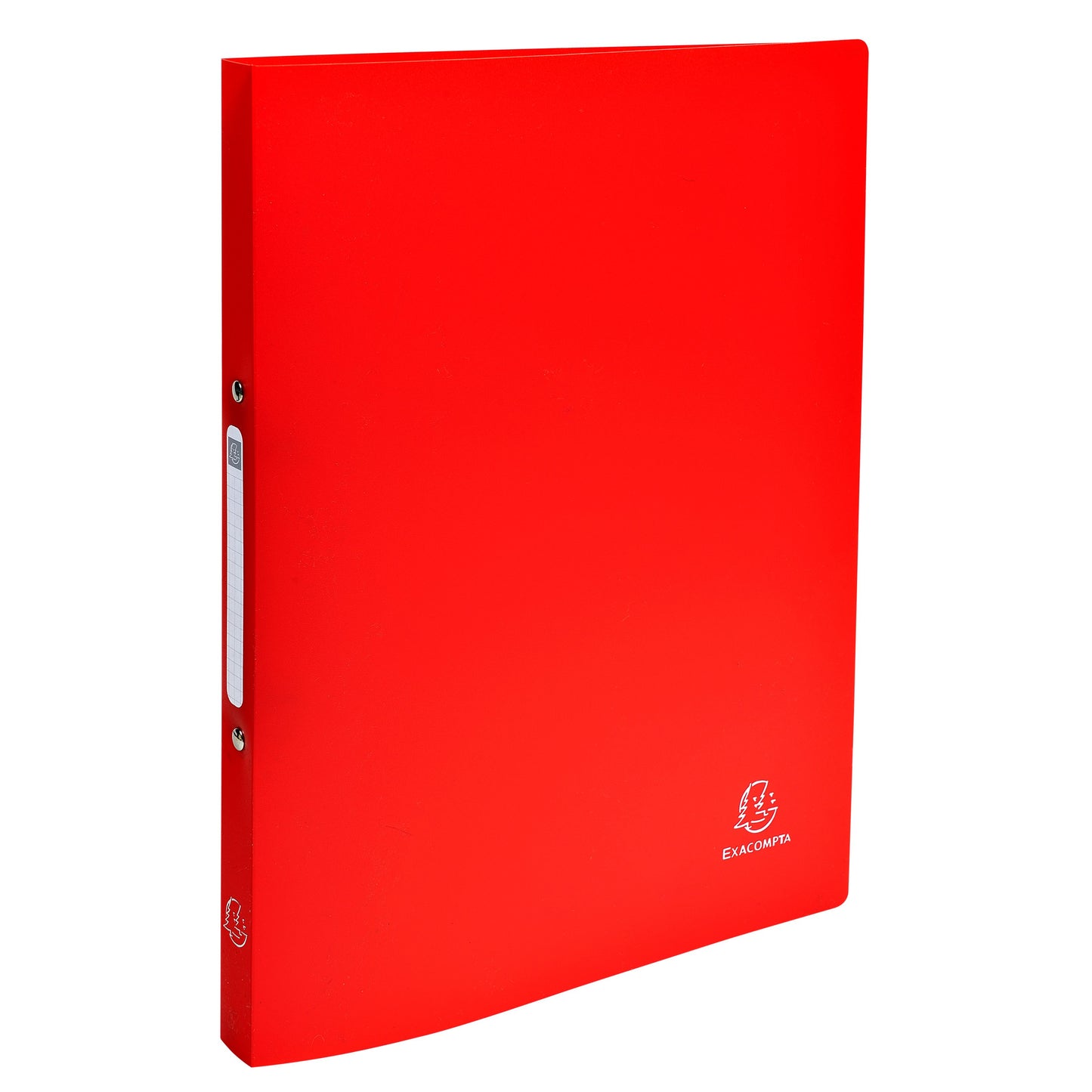 Exacompta - Ringordner A4 2-Ring O-Mech 15mm PP rot | 20 Stück