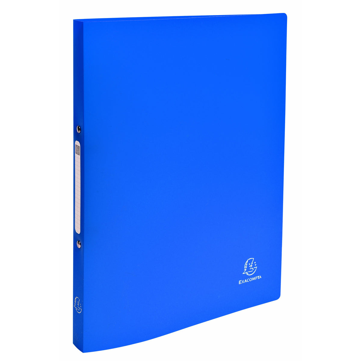 Exacompta - Ringordner A4 2-Ring O-Mech 15mm PP blau