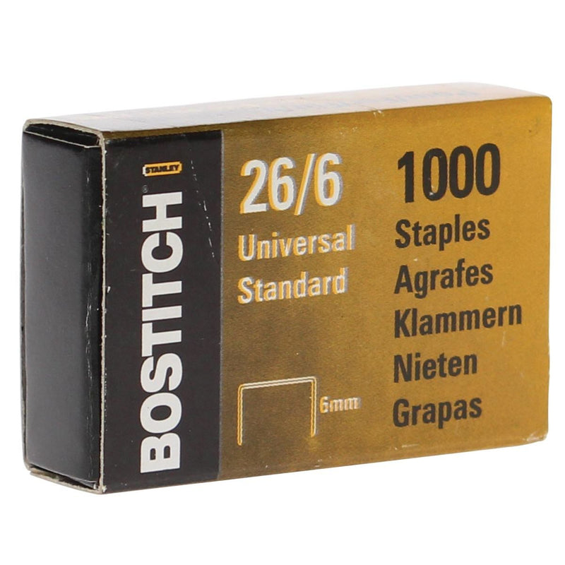 Bostitch - Heftklammern 6 mm, verzinkt