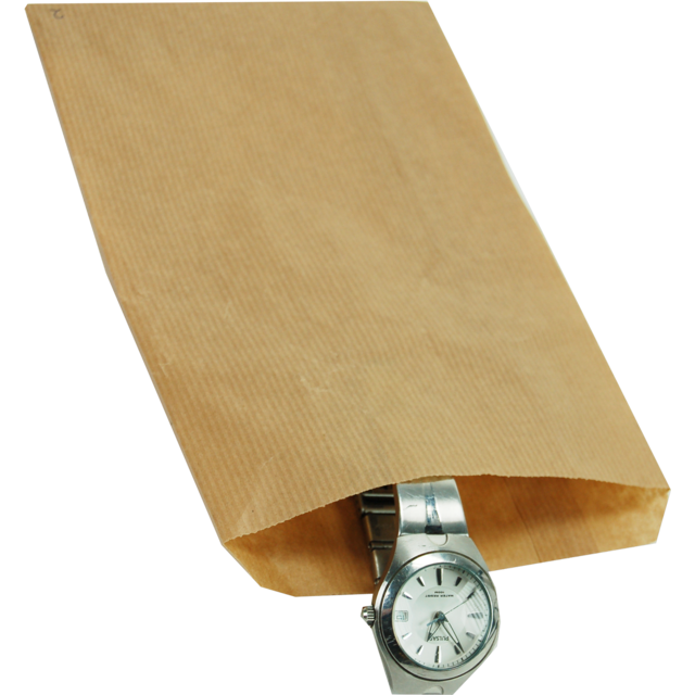 Klika - Tasche | Kurzwarentasche | Papier | 15x22cm | braun | 1000 Stück