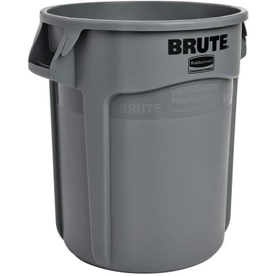 Rubbermaid Handelsprodukte - Abfallbehälter Brute, ohne Deckel, 76 Liter, grau