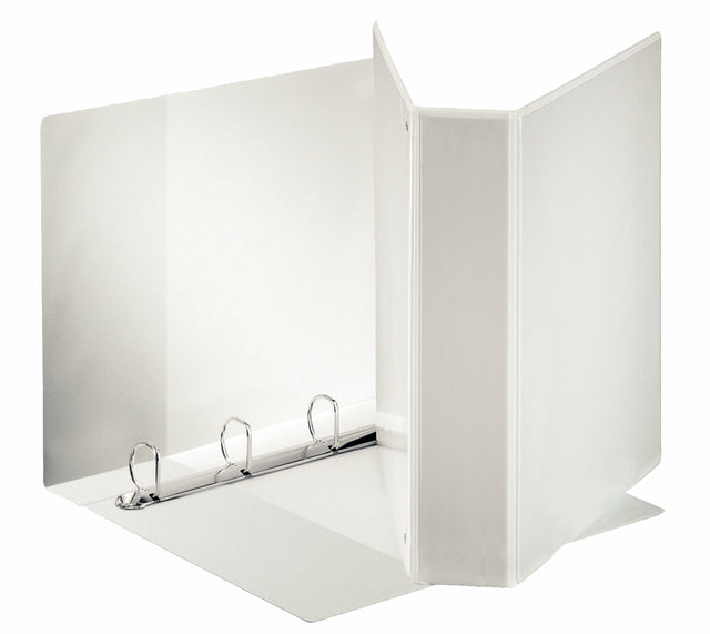 Präsentationsband Esselte A4 Maxi 4-Ringe D-Mech 60mm Weiß