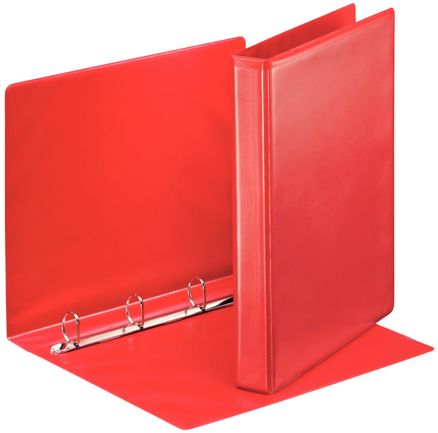 Präsentationsband Esselte A4 4-Ringe D-Mech 25mm rot