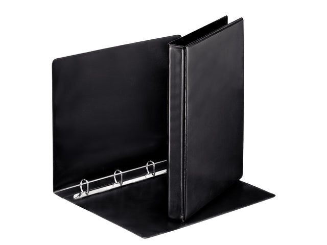 Präsentationsband Esselte A4 4-Ringe D-Mech 20mm schwarz