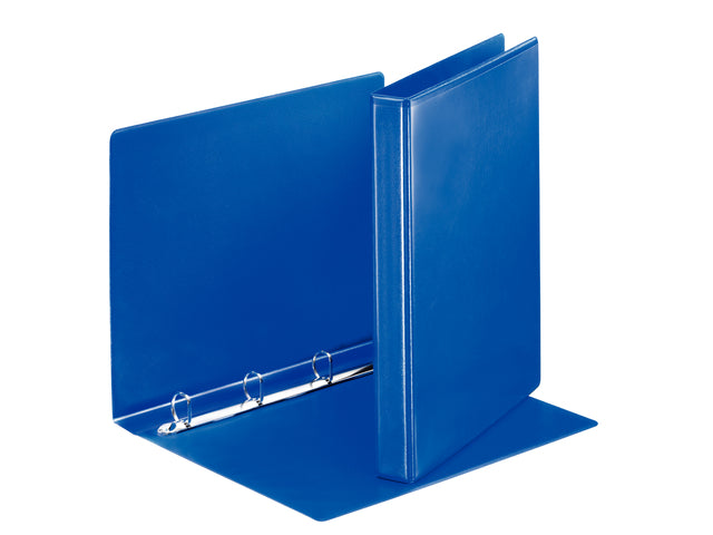 Präsentationsband Esselte A4 4-Ringe D-Mech 20mm Blau