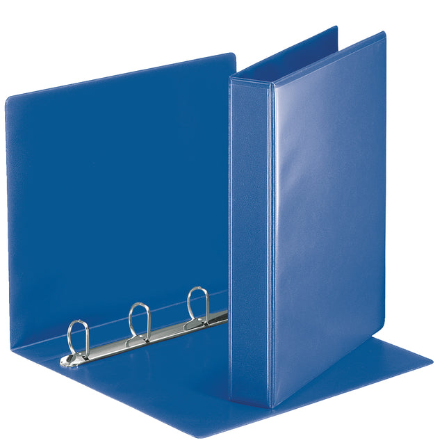 Präsentationsband Esselte A4 4-Ringe D-Mech 30mm Blau