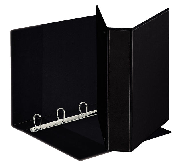 Präsentationsband Esselte Deluxe A4 4-Ringe D-Mech 30mm Black | 10 Stück