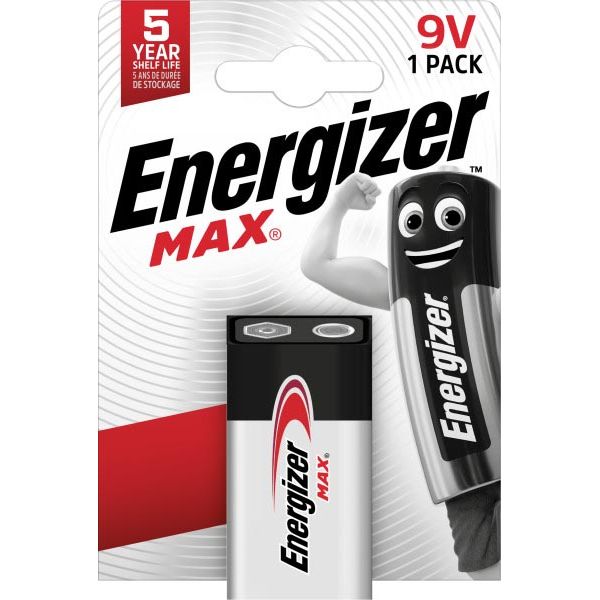 Energizer - Batterie Max 9V, im Blister