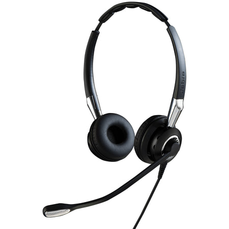JABRA -   BIZ 2400 II Headset Bedraad Hoofdband Kantoor/callcenter Zwart, Zilver