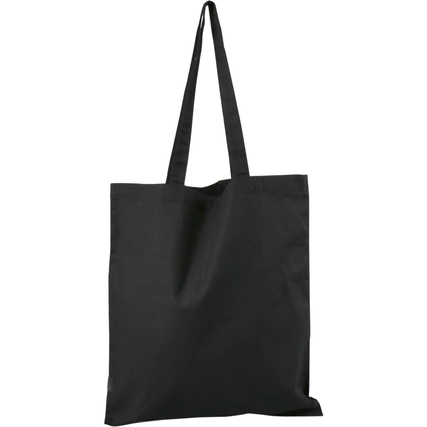 Klika - Tas | Baumwolle | Porträt | Wiederverwendbar | 38x42cm | Üppiger Tasche | Schwarz | 10 Stück