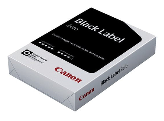 Canon - Kopierpapier Black Label Zero A4 80gr weiß 500 Blatt