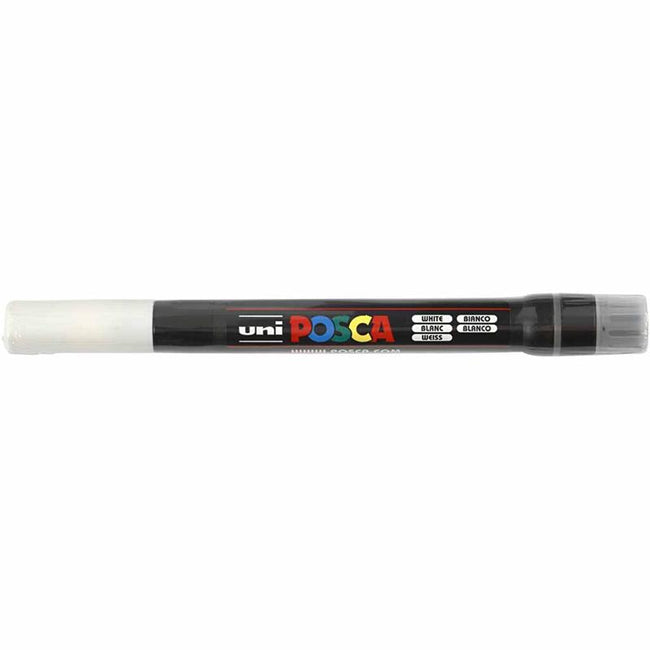 Posca - Paintmarker Uni PCF350 Pinsel 1-10mm weiß