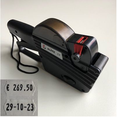Klika - Preiszange BLITZ C8 Datumsdruck 2345,78 € 2 Stück