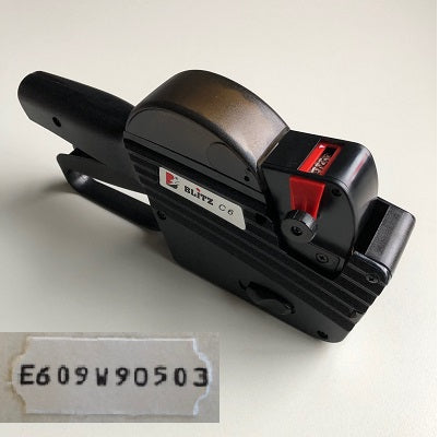 Klika - Preiszange BLITZ C10/A Druck A-Z + 0-9 2 Stück