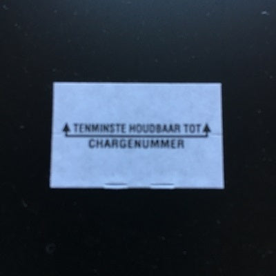 Klika - Label 2616 weiße Dauerwelle gerade THT Charge 3 Stück