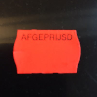 Klika - Label 2516 fl.red perm RABATT auf 2 Stück