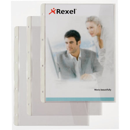 Rexel - Perforierte Showtasche, 5er Pack